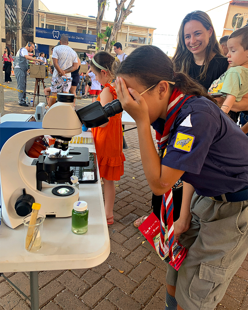 Ação do DAE na Praça Central celebra 40 anos da Autarquia e aproxima comunidade