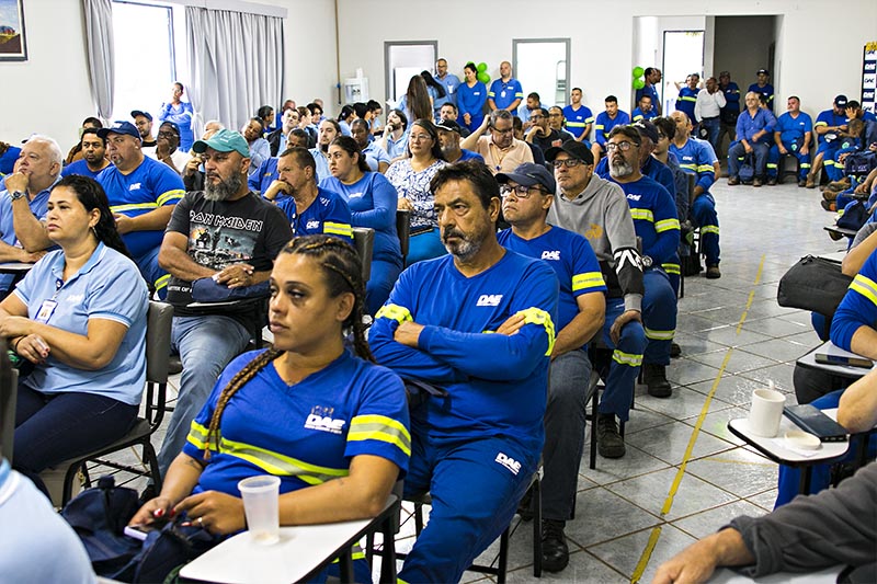 DAE inicia a 27ª SIPAT com palestra comemorativa aos 40 anos da autarquia