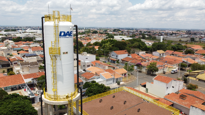 Foto: Reservatórios/setorização/troca de rede/adutoras - Ampliação ETA IV 2ª etapa