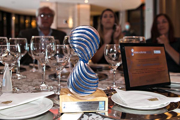 Foto: DAE de Santa Bárbara é premiado com o “Oscar da Água” - Prêmio Ação pela Água
