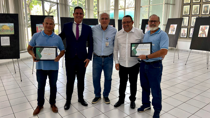 Servidores do DAE de Santa Bárbara recebem homenagem da Câmara Municipal
