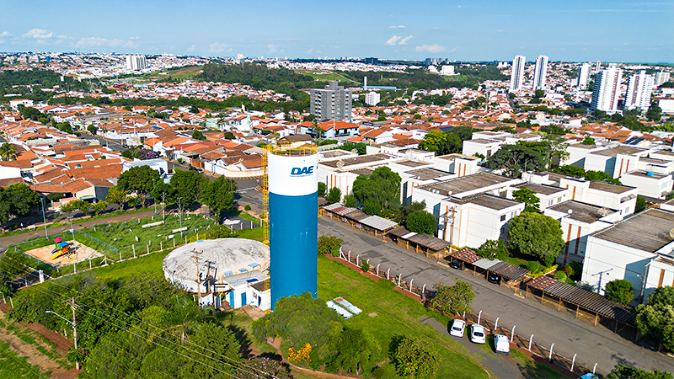 Foto: DAE moderniza medidores de vazão na Vila Brasil para combater perdas de água e reduzir consumo de energia