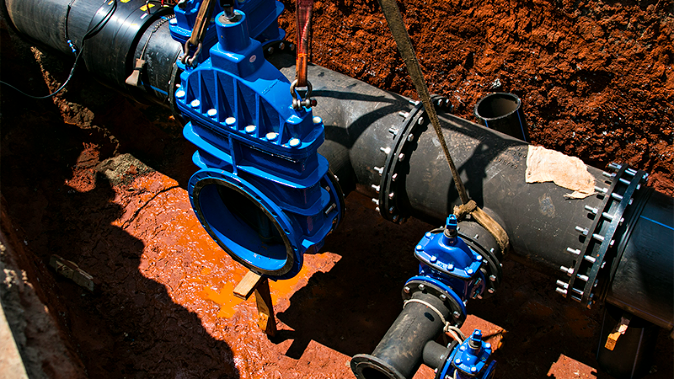 DAE avança com as obras da nova adutora da Zona Leste