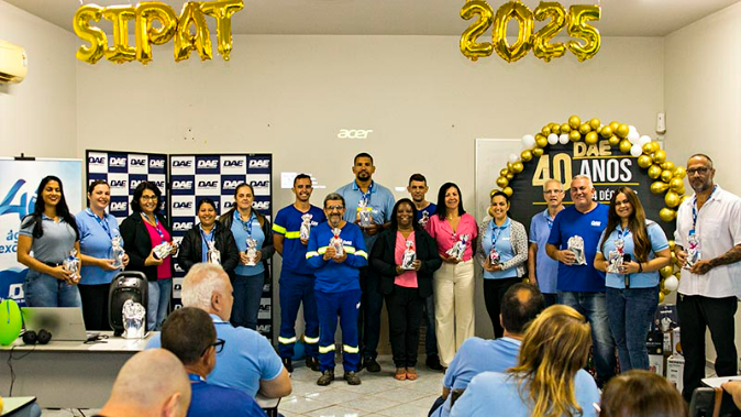 DAE encerra 27ª Sipat com teatro, gincanas e conscientização sobre segurança do trabalho