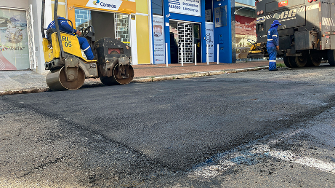 Foto: DAE intensifica operação tapa-buraco após período de chuvas