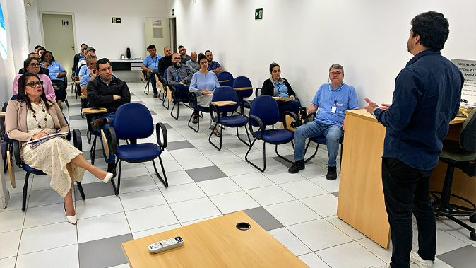 Foto: DAE de Santa Bárbara promove capacitação técnica e projeta economia anual de mais de R$ 300 mil com eficiência energética